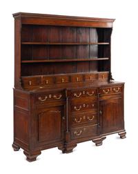 A George III Oak Welsh Cupboard