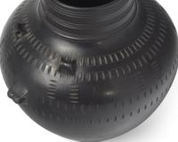 Three Wedgwood Modern Black Basalt Studio Vessels