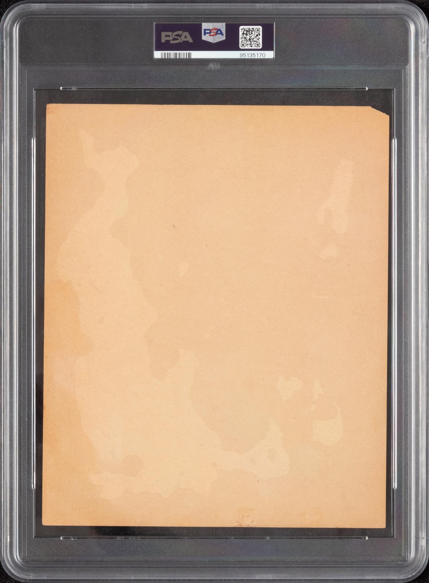A 1934 R310 Butterfinger Babe Ruth Baseball Card (PSA 1)
