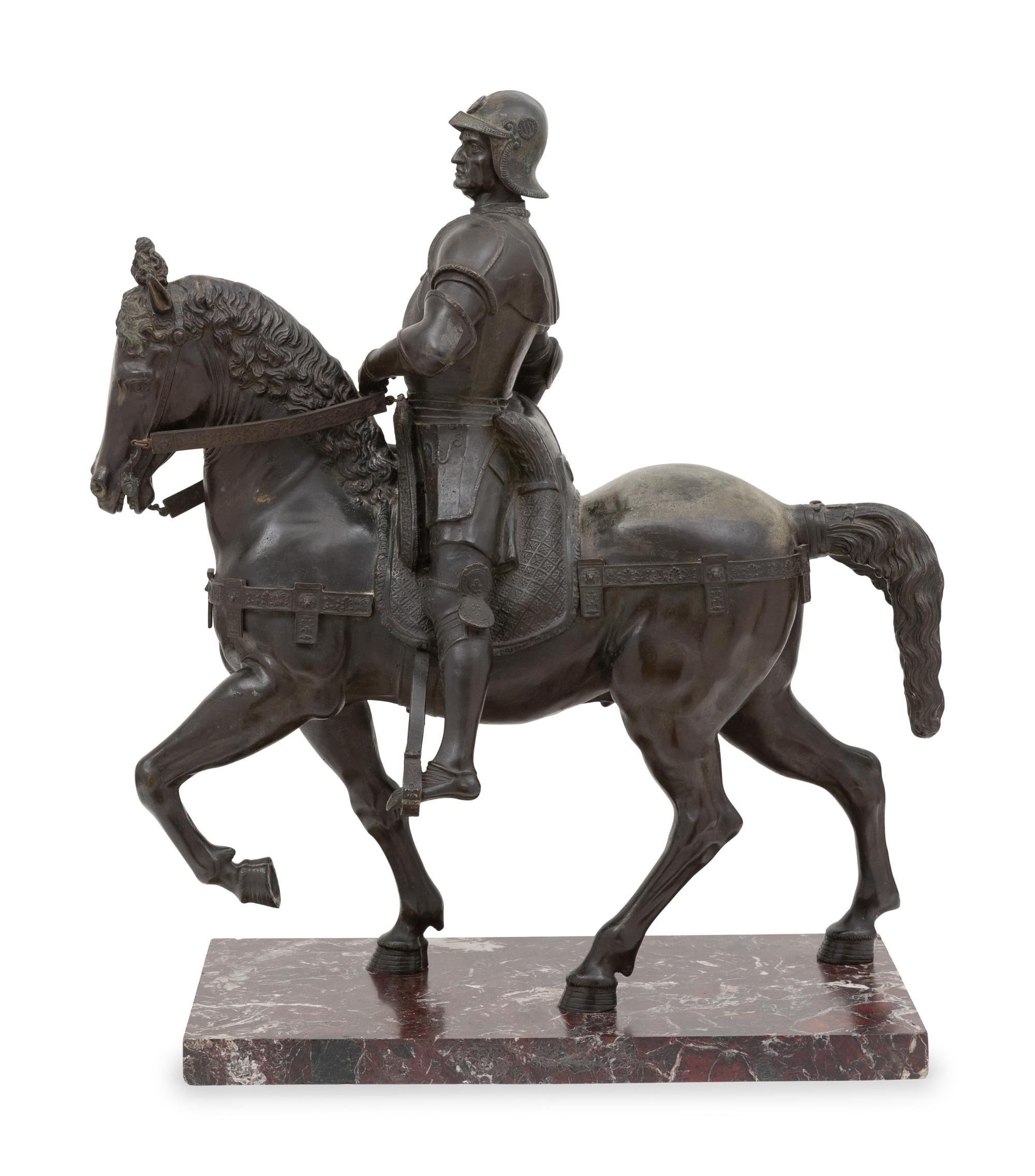 Bartolomeo Colleoni on Horseback