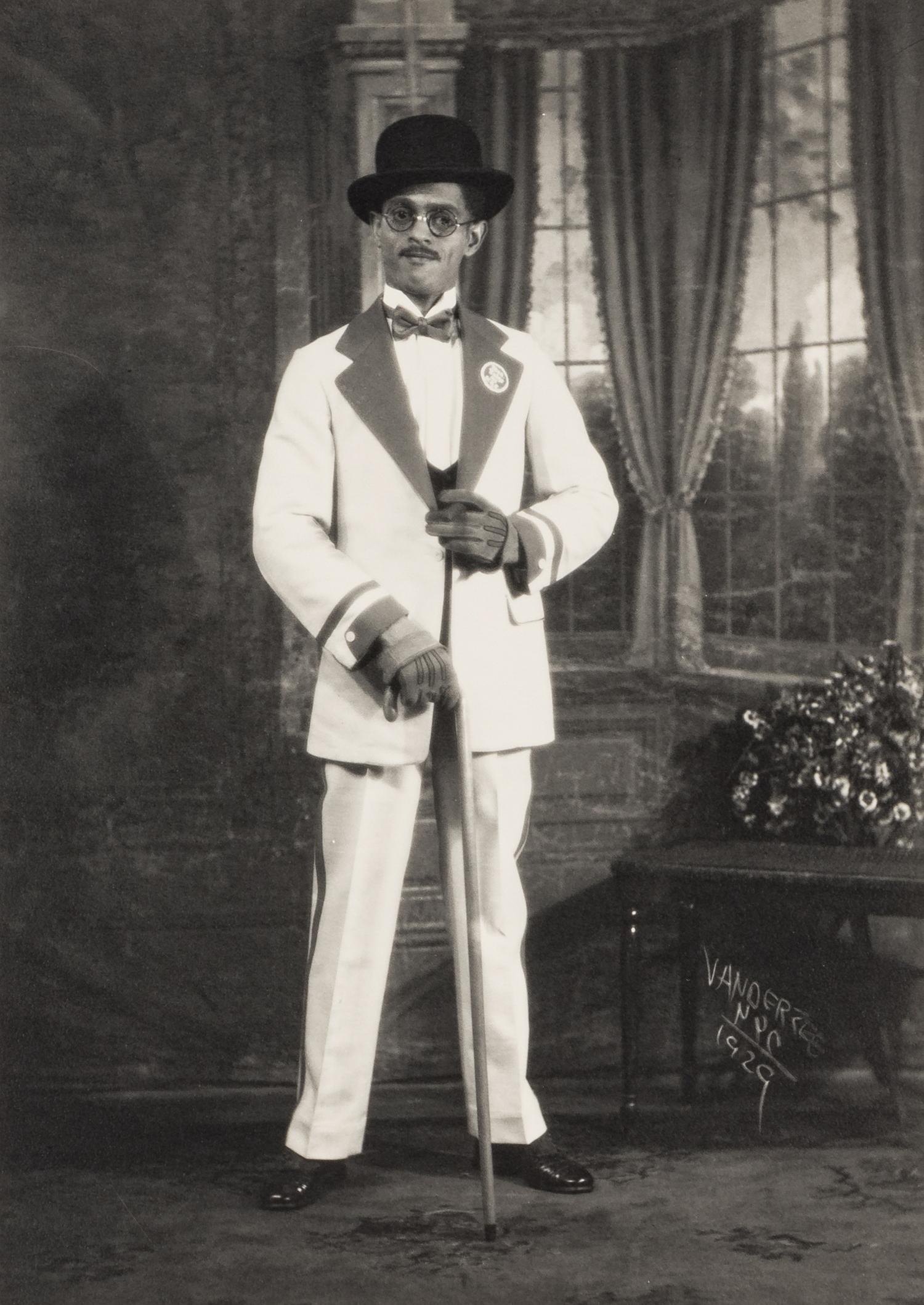 James Van Der Zee (1886-1983) "James Van Der Zee: Eighteen Photographs , 1905-1939"; and selected studio portraits