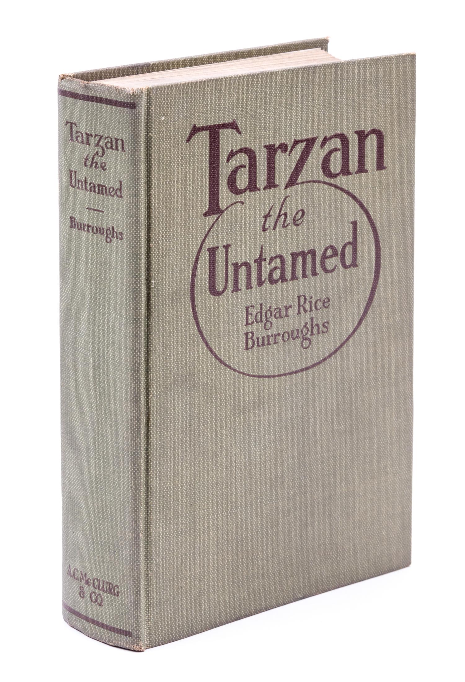 BURROUGHS, EDGAR RICE. Tarzan the Untamed. Chicago, 1920. First edition.
