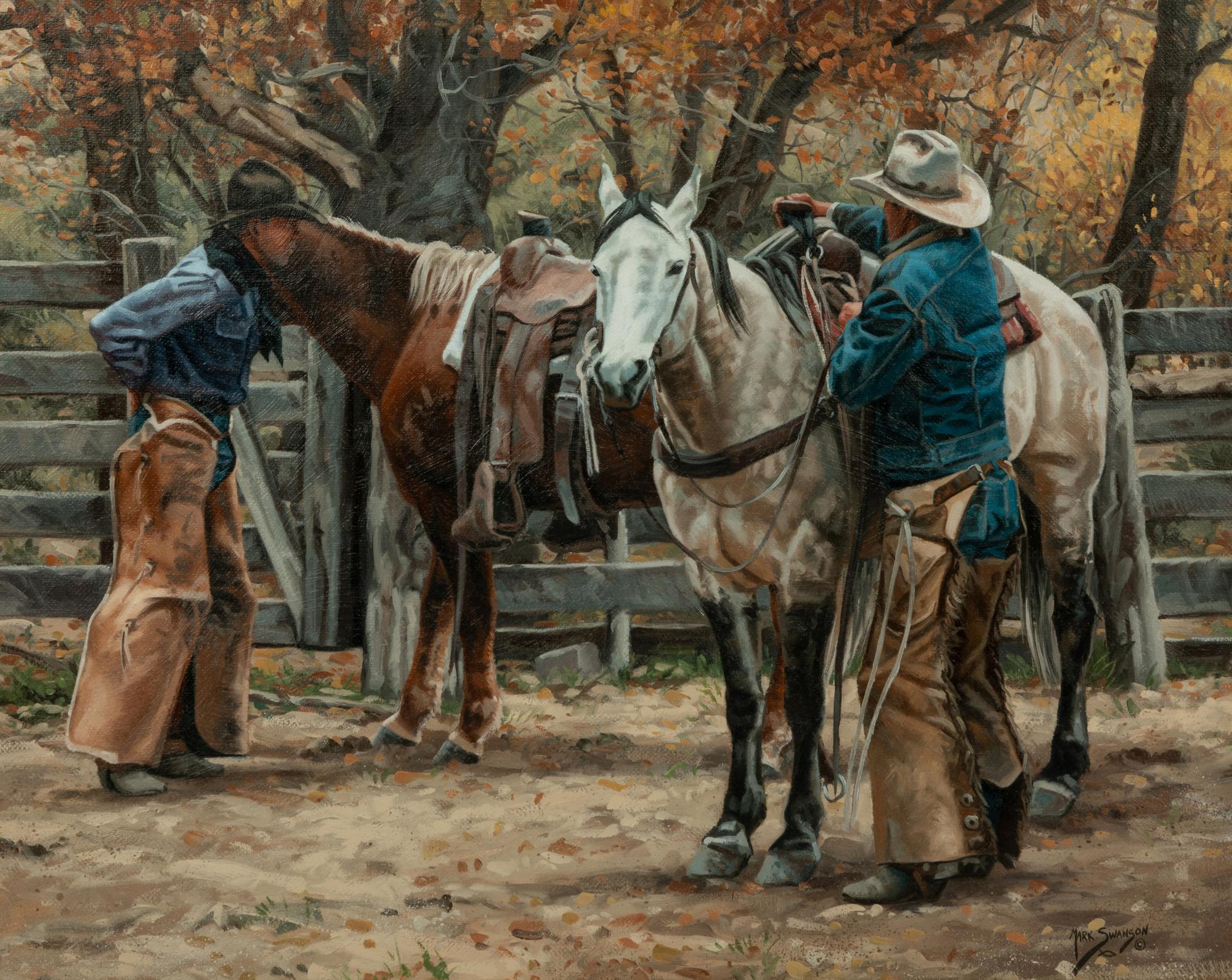 Saddling