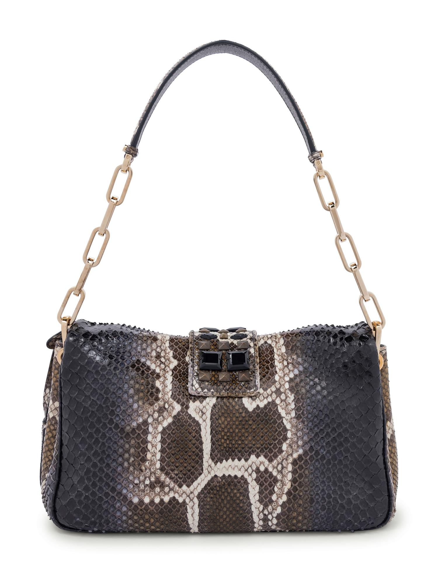 Christian Dior Miss Dior Studded Python Flap Bag, 2009