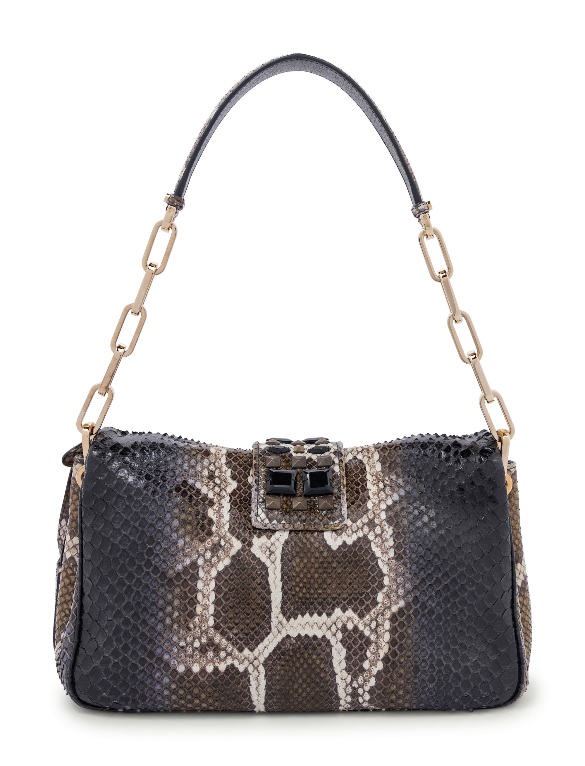 Christian Dior Miss Dior Studded Python Flap Bag, 2009