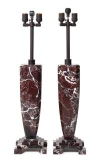 Late 20th Century, , a pair of table lamps