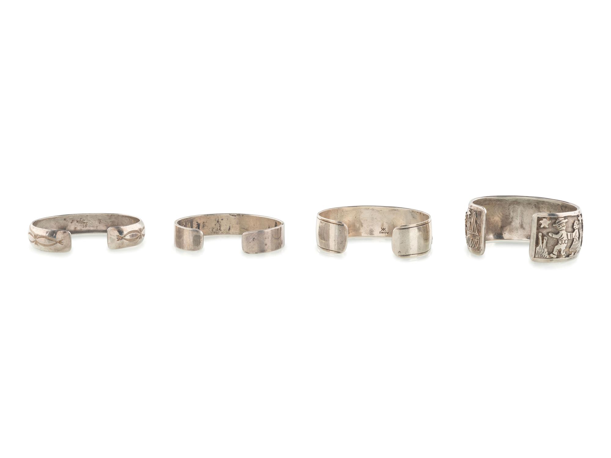 Navajo Story Teller Cuff Bracelets