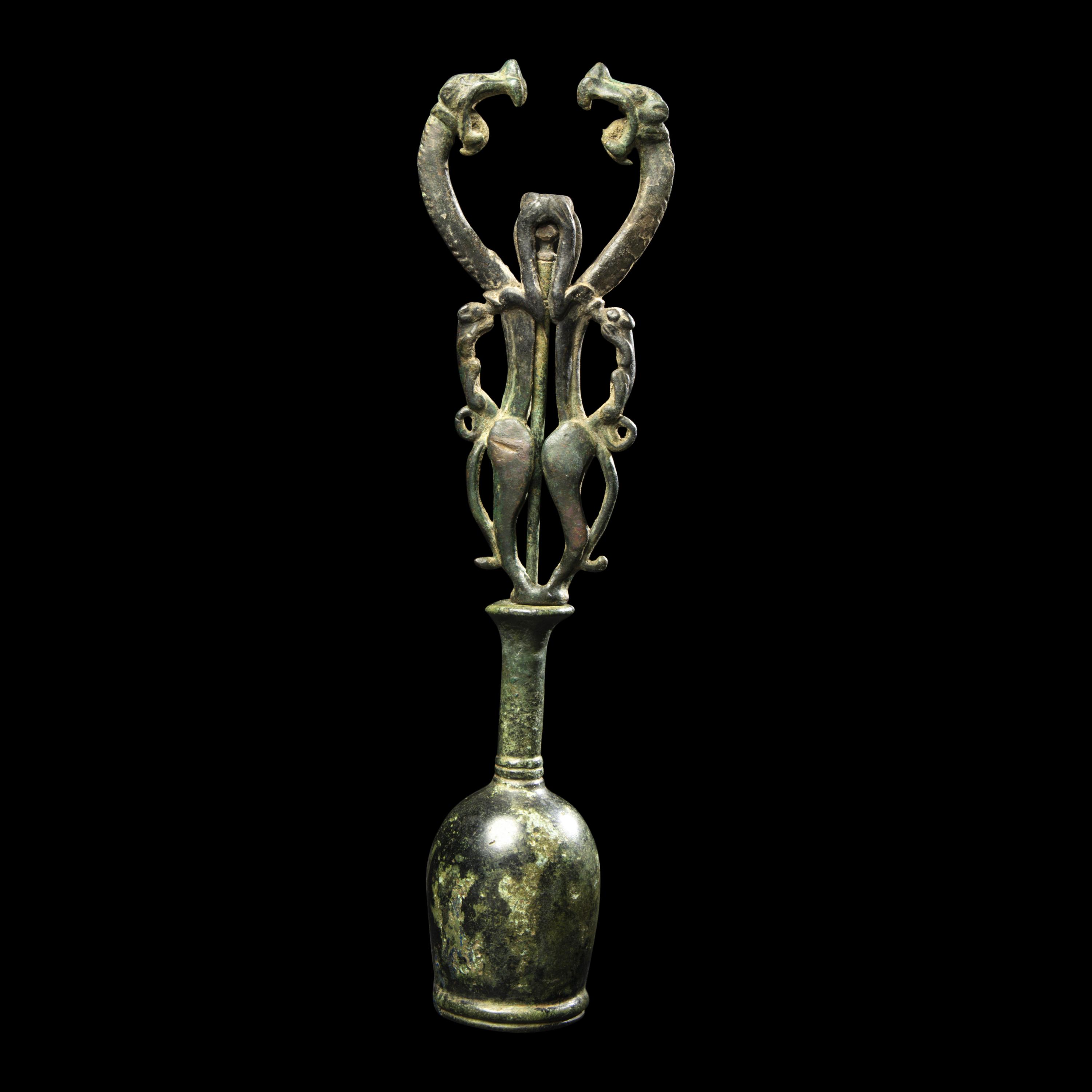 A Luristan Bronze Finial