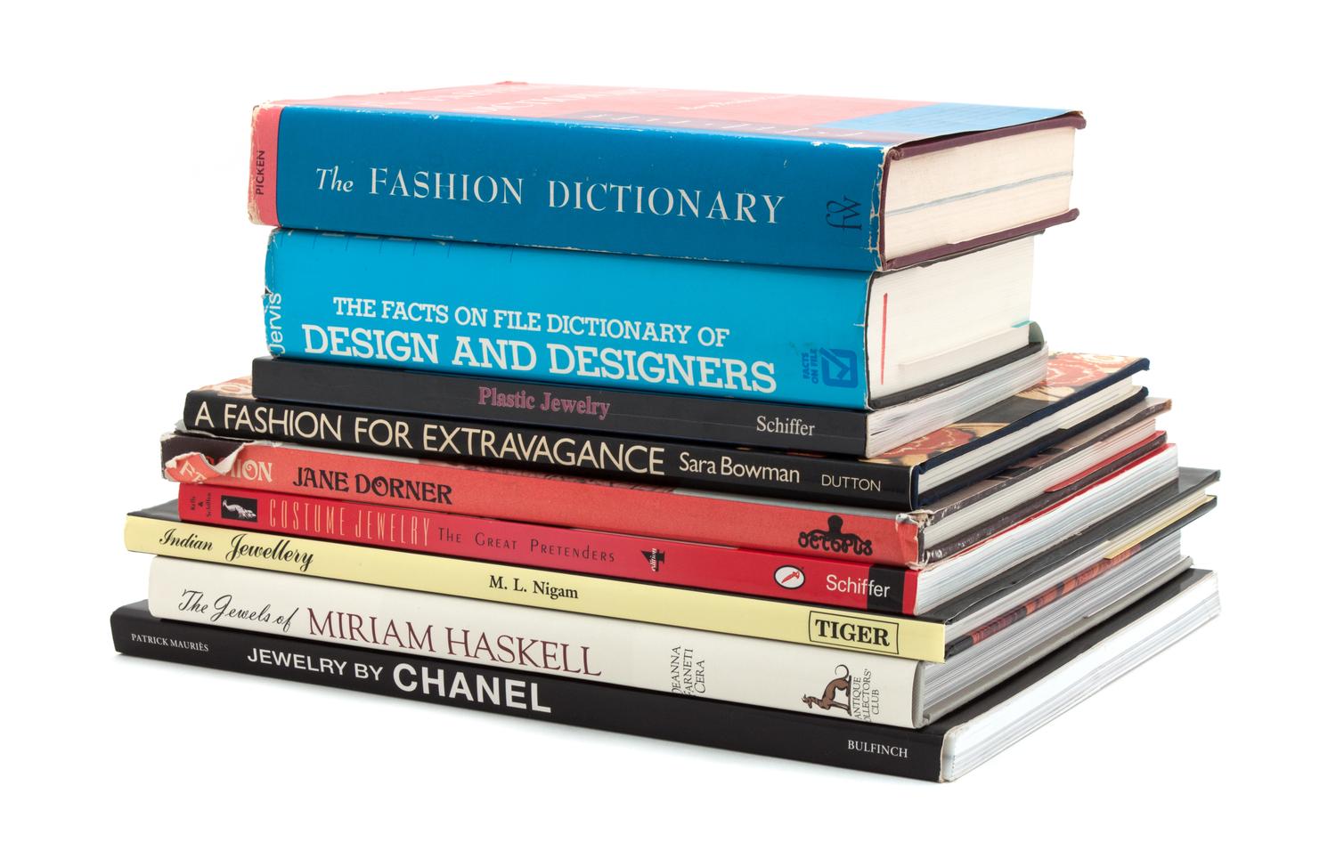 A Group of Books Pertaining to Jewelry and Fashion
