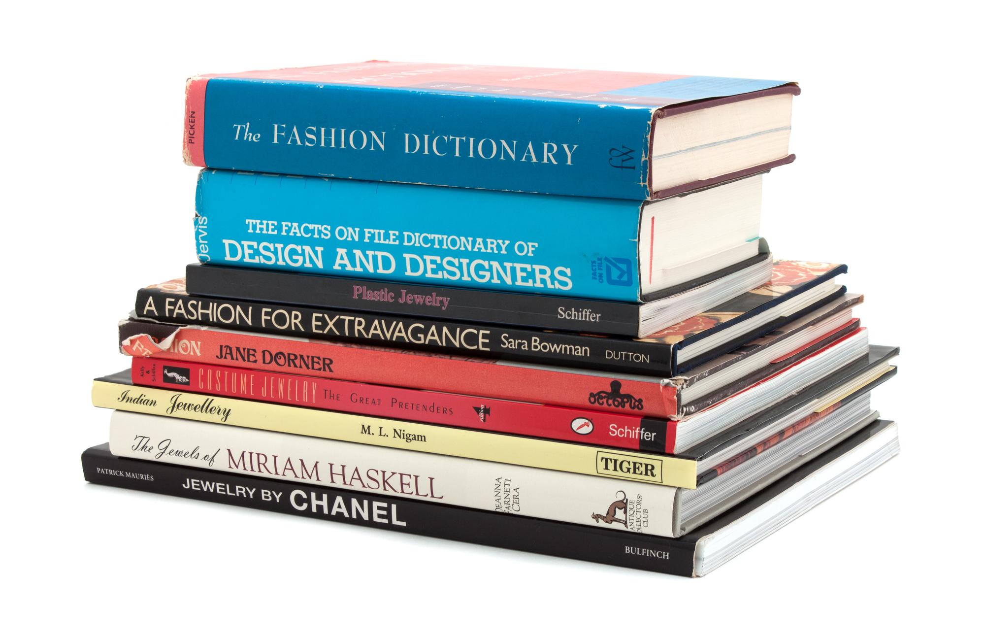 A Group of Books Pertaining to Jewelry and Fashion