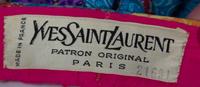 An Yves Saint Laurent Silk Patchwork Evening Skirt, No size.