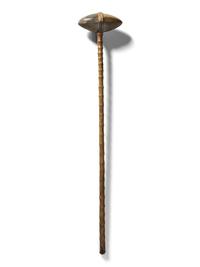 Plains Stone Club, with Beveled Head