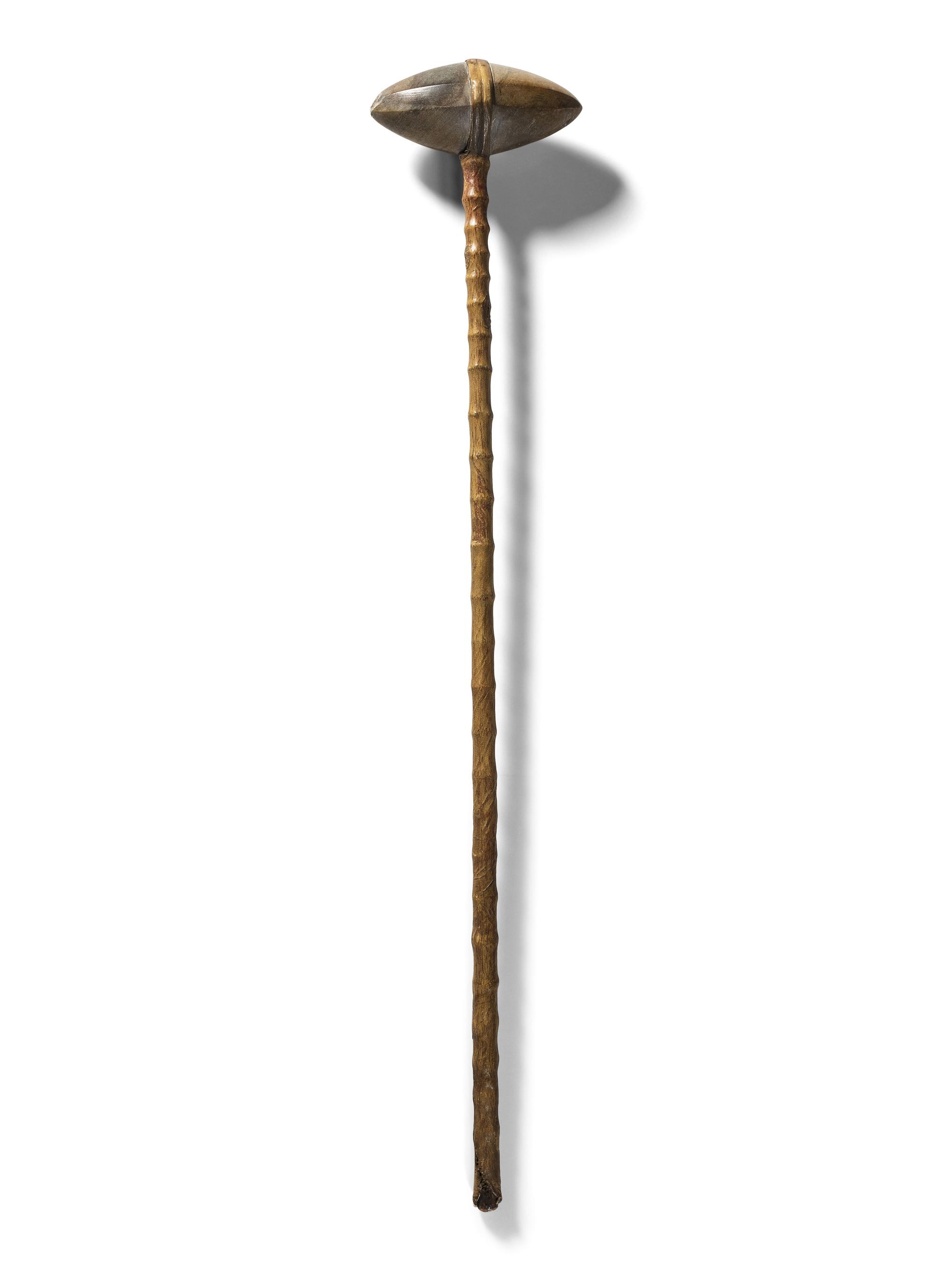 Plains Stone Club, with Beveled Head