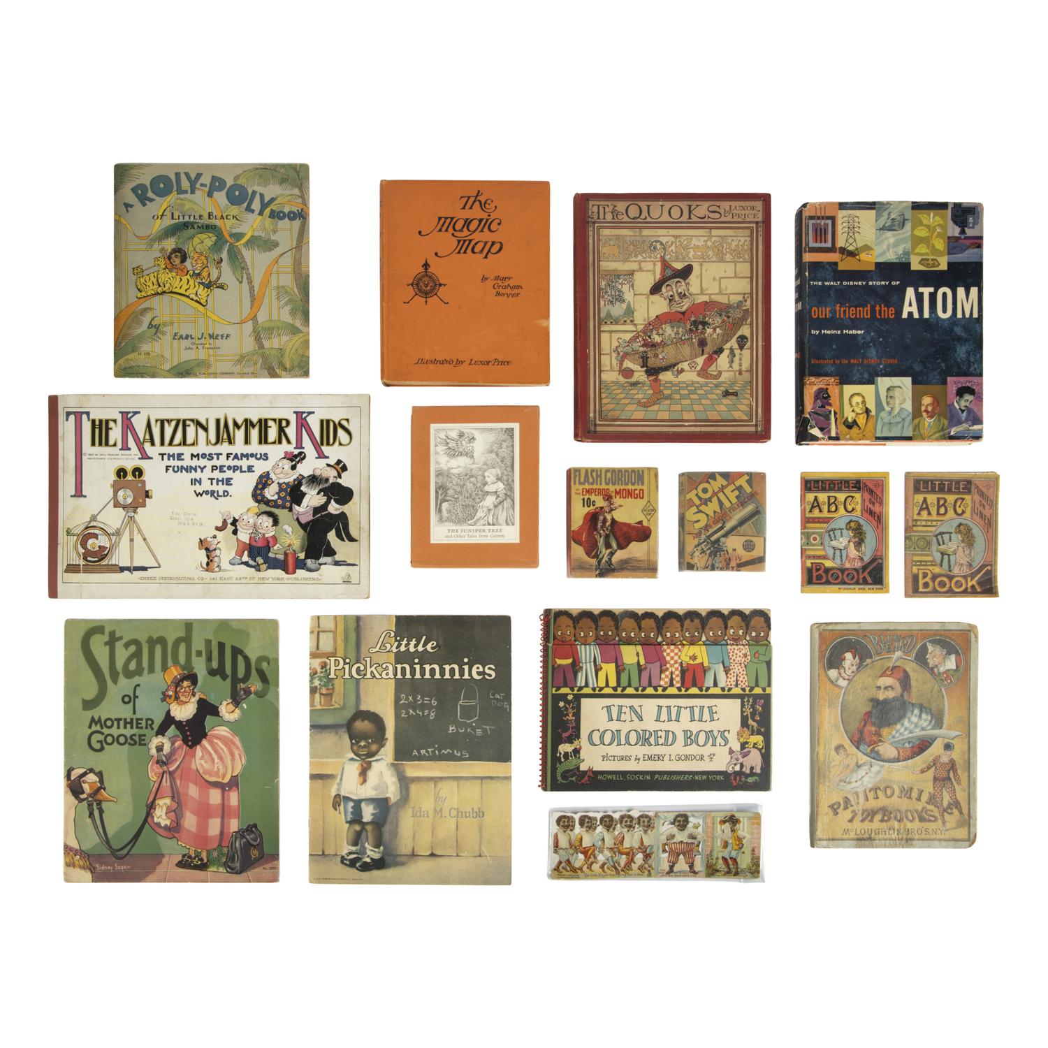 [Children's Books]. A group of 15 titles and related ephemera, including: