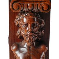 An Italian Renaissance Style Walnut Library Table