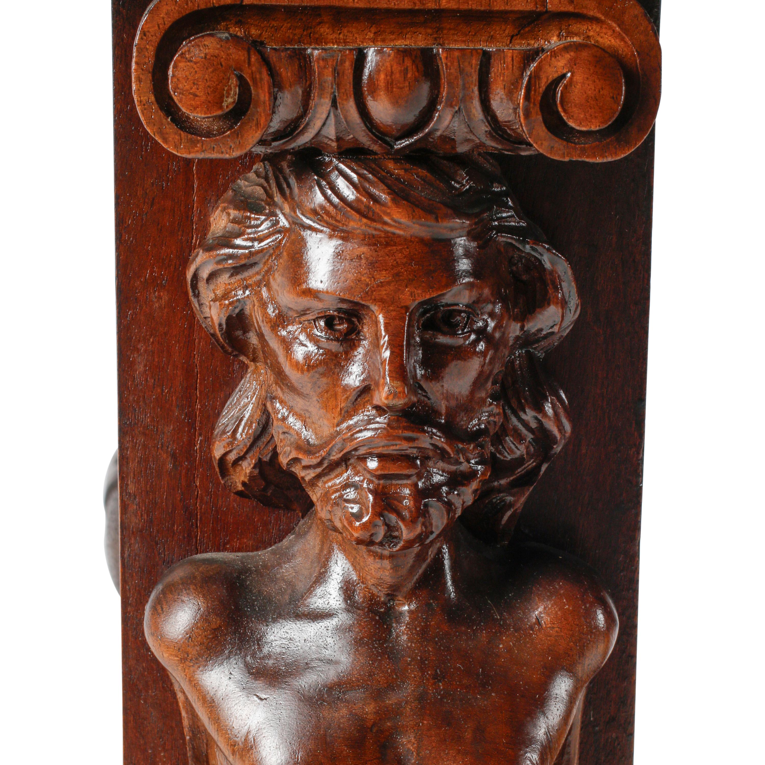 An Italian Renaissance Style Walnut Library Table