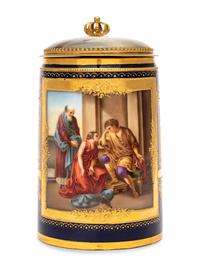 A Vienna Porcelain Tankard