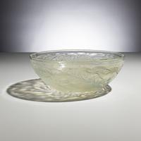 René Lalique (French, 1860–1945) — Chiens Bowl, model no. 3214 , designed 1921