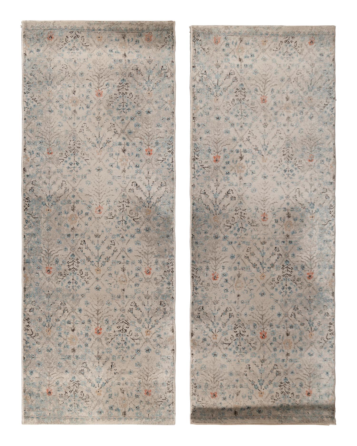 A Pair of Contemporary Oushak Runners