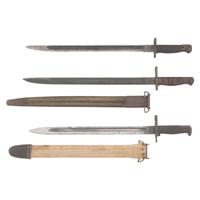 Group of Three WWI Bayonets