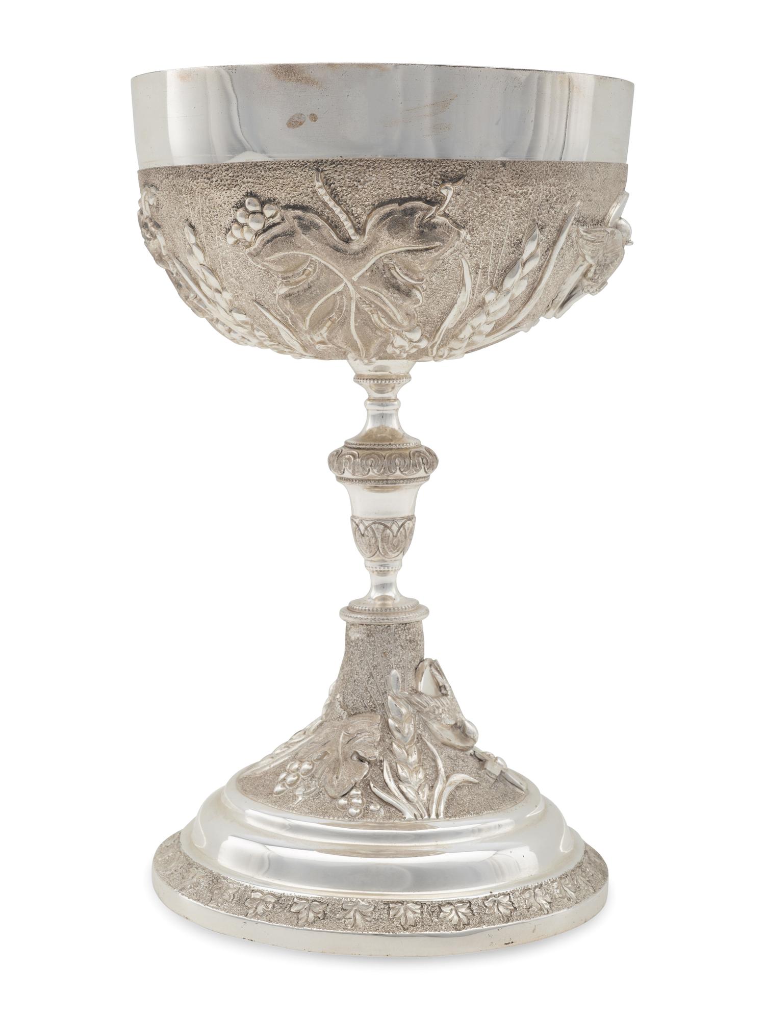 A Mexican Silver Chalice