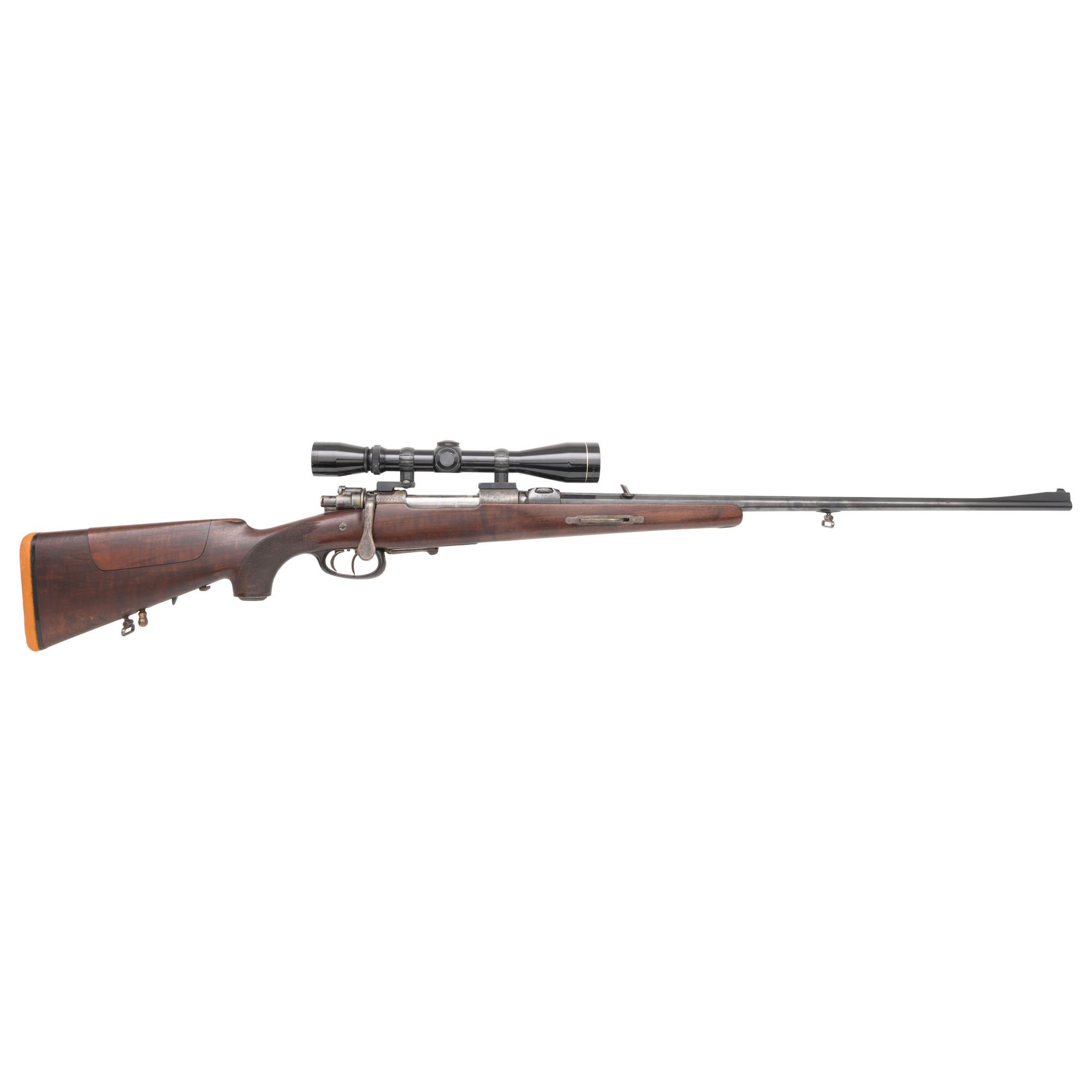 **L. Schiwy Half-Stock Mauser Rifle