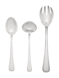 A Buccellati Silver Flatware Service