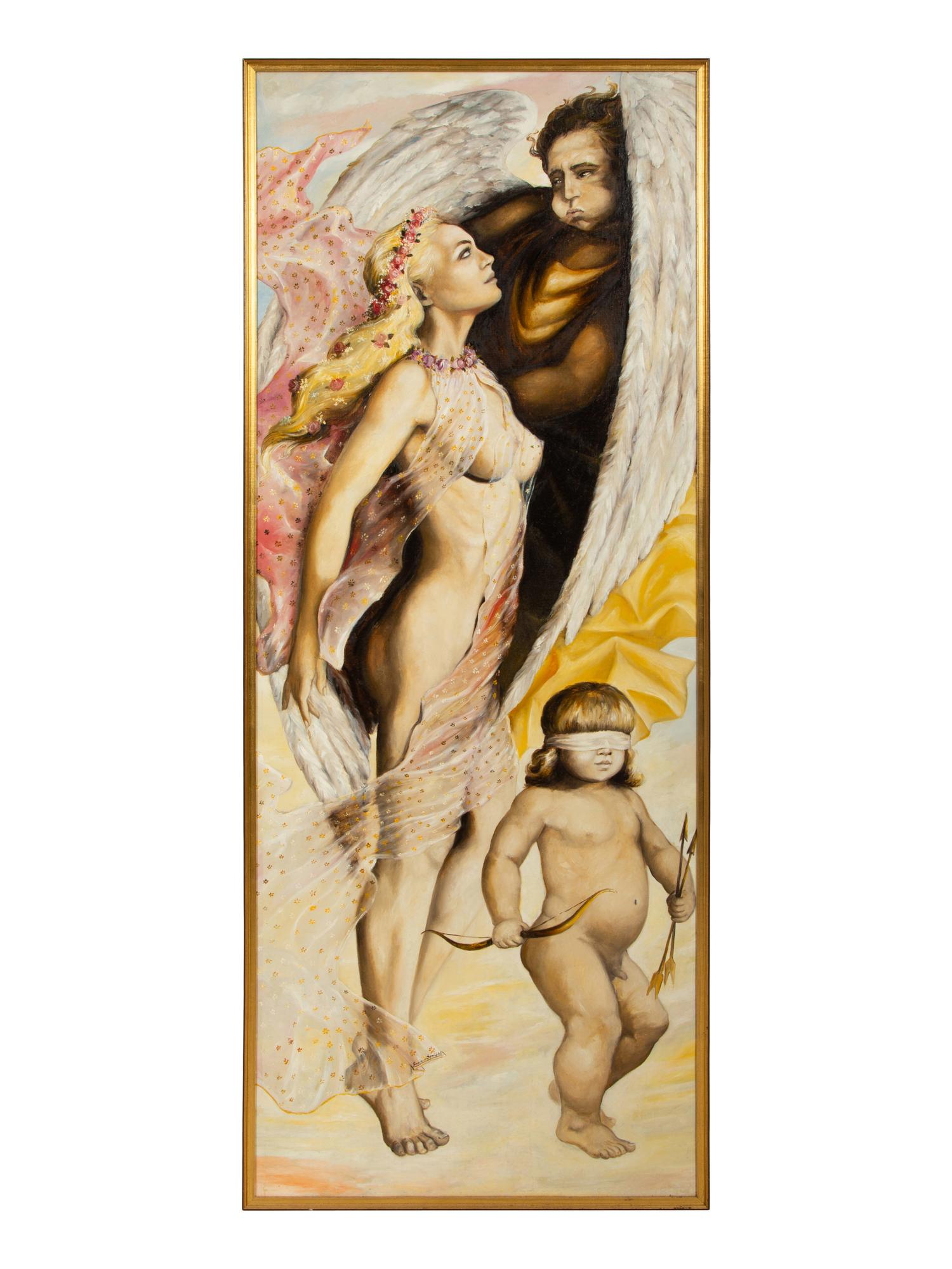 Allegorical Scenes (A Set of Four Works), 1968
