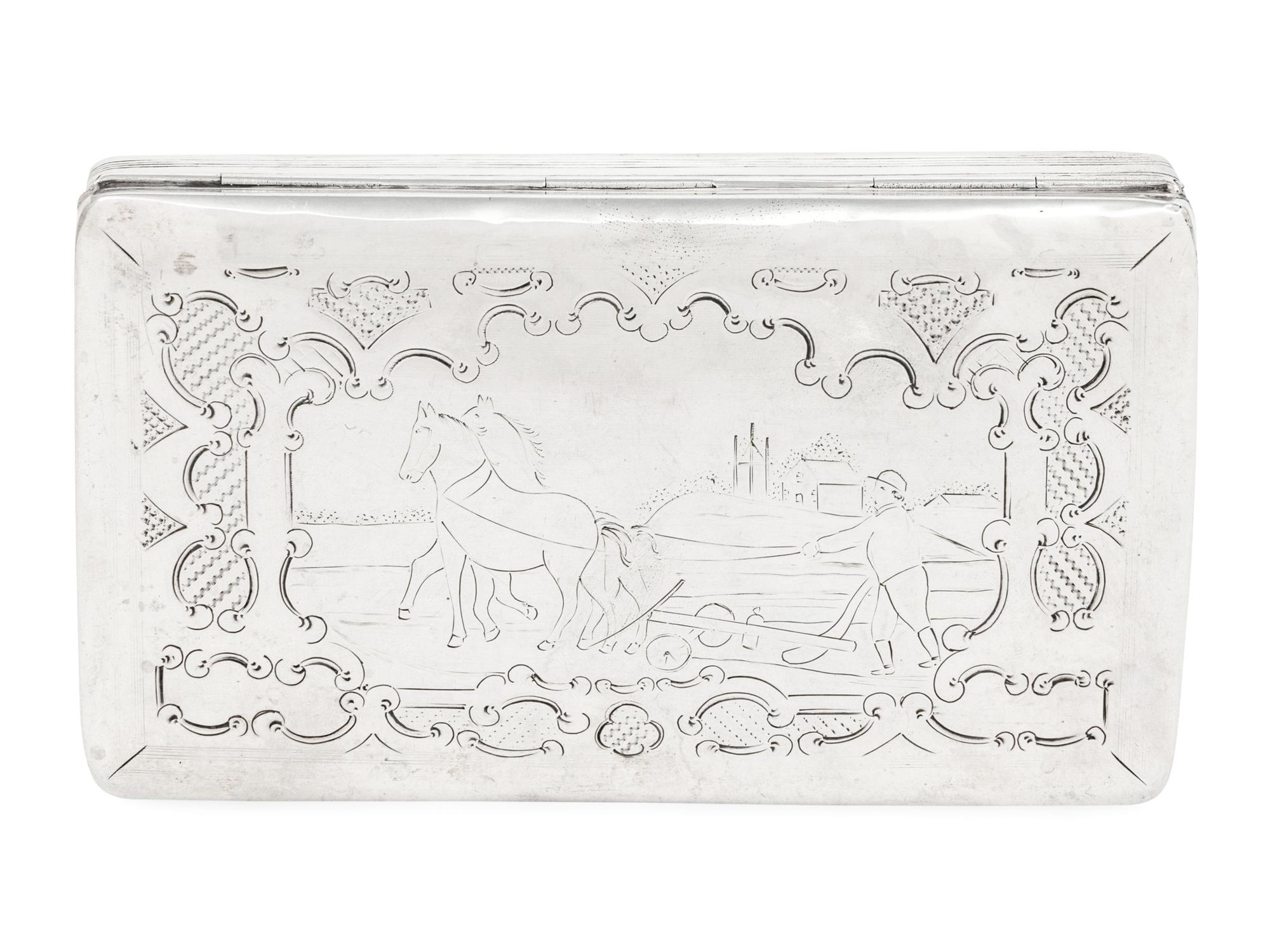 A Group of Five Continental and Canadian Silver Table Articles