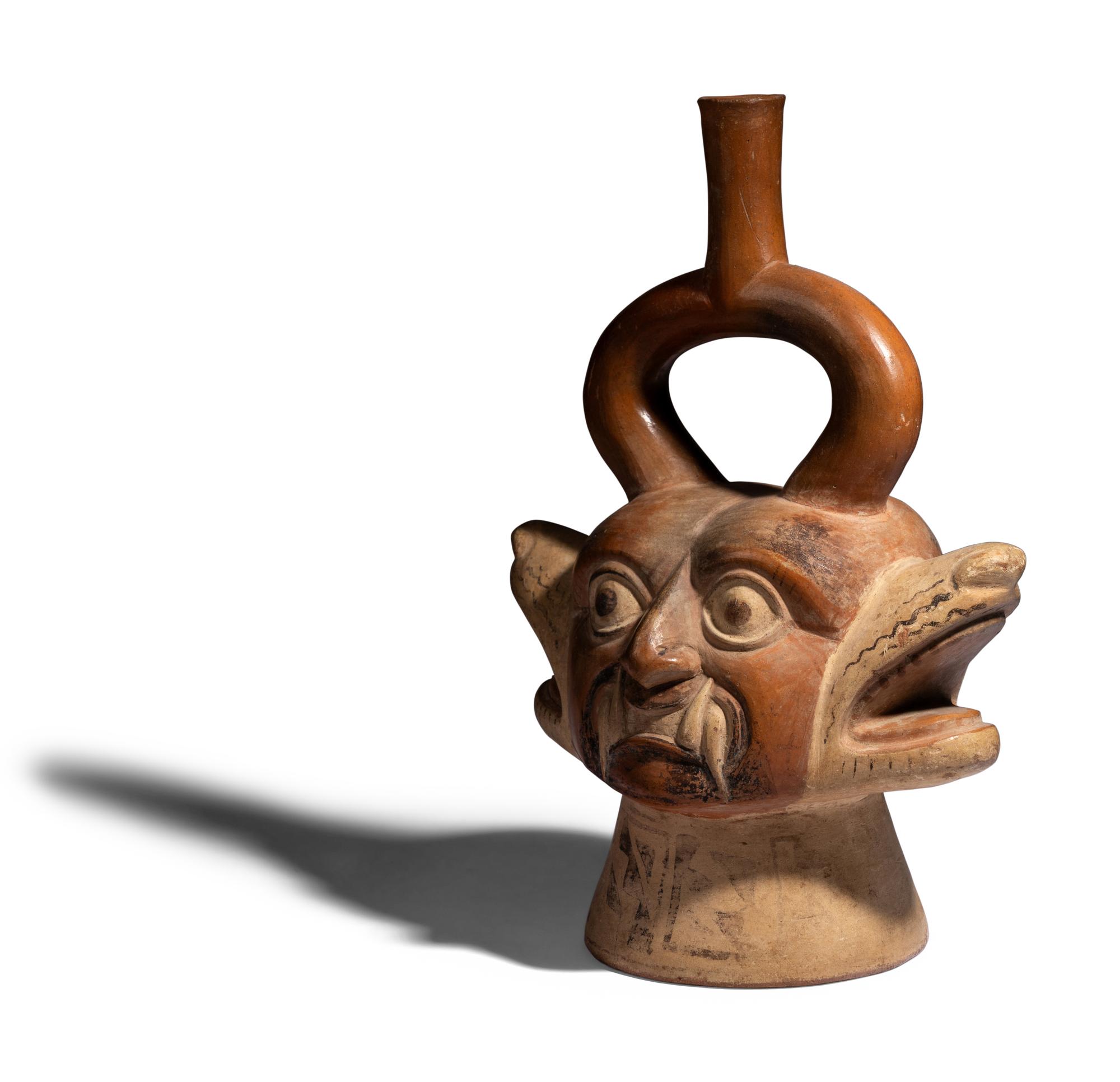 A Moche Stirrup Vessel