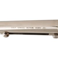 *3rd Generation 5.5" Nickel Colt Single Action Army Revolver with Mother of Pearl Grips in Box