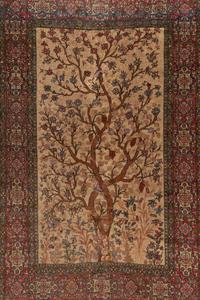 A Persian Wool 'Tree of Life' Rug