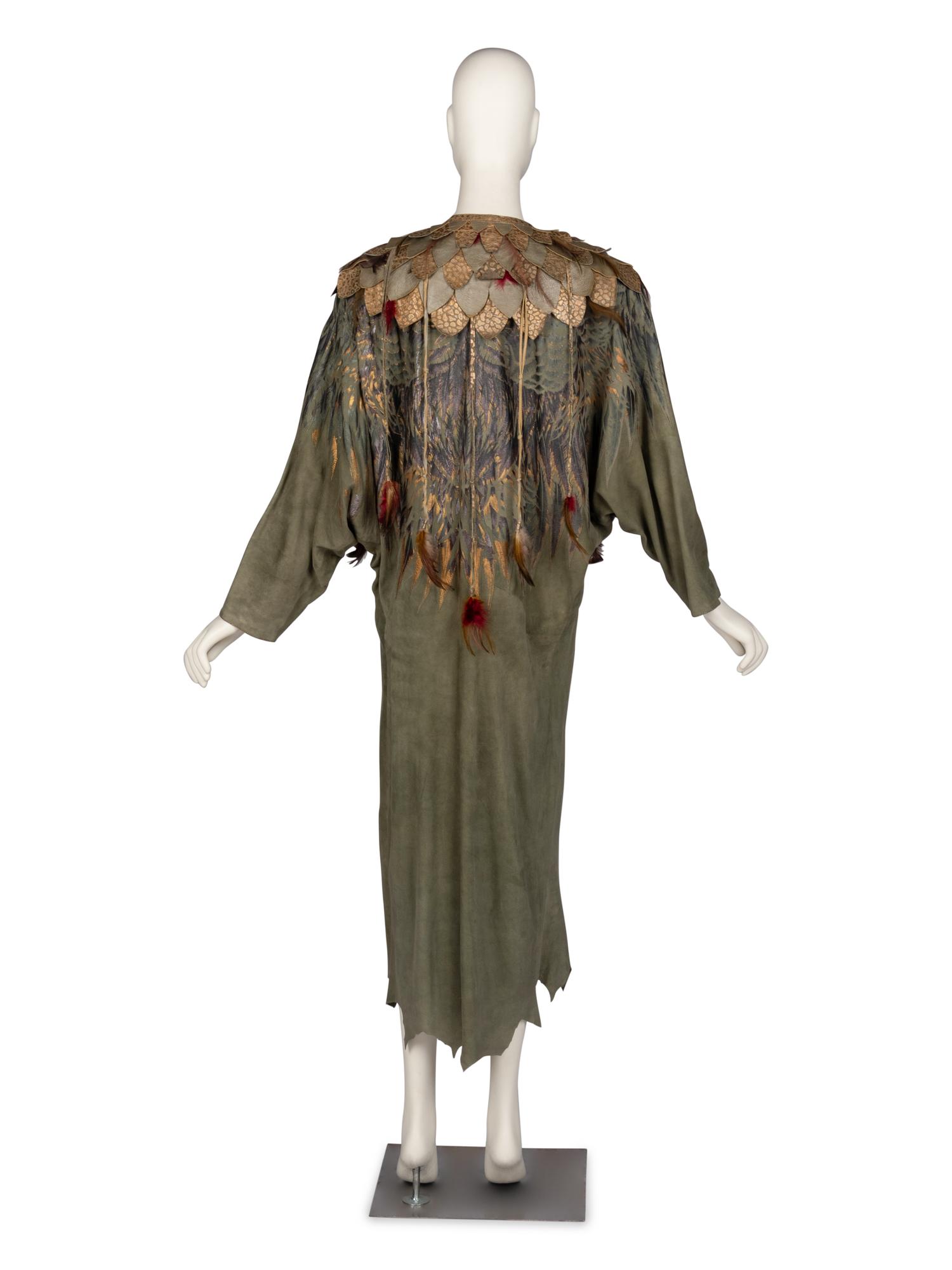Roberto Cavalli Suede Coat, 1980s