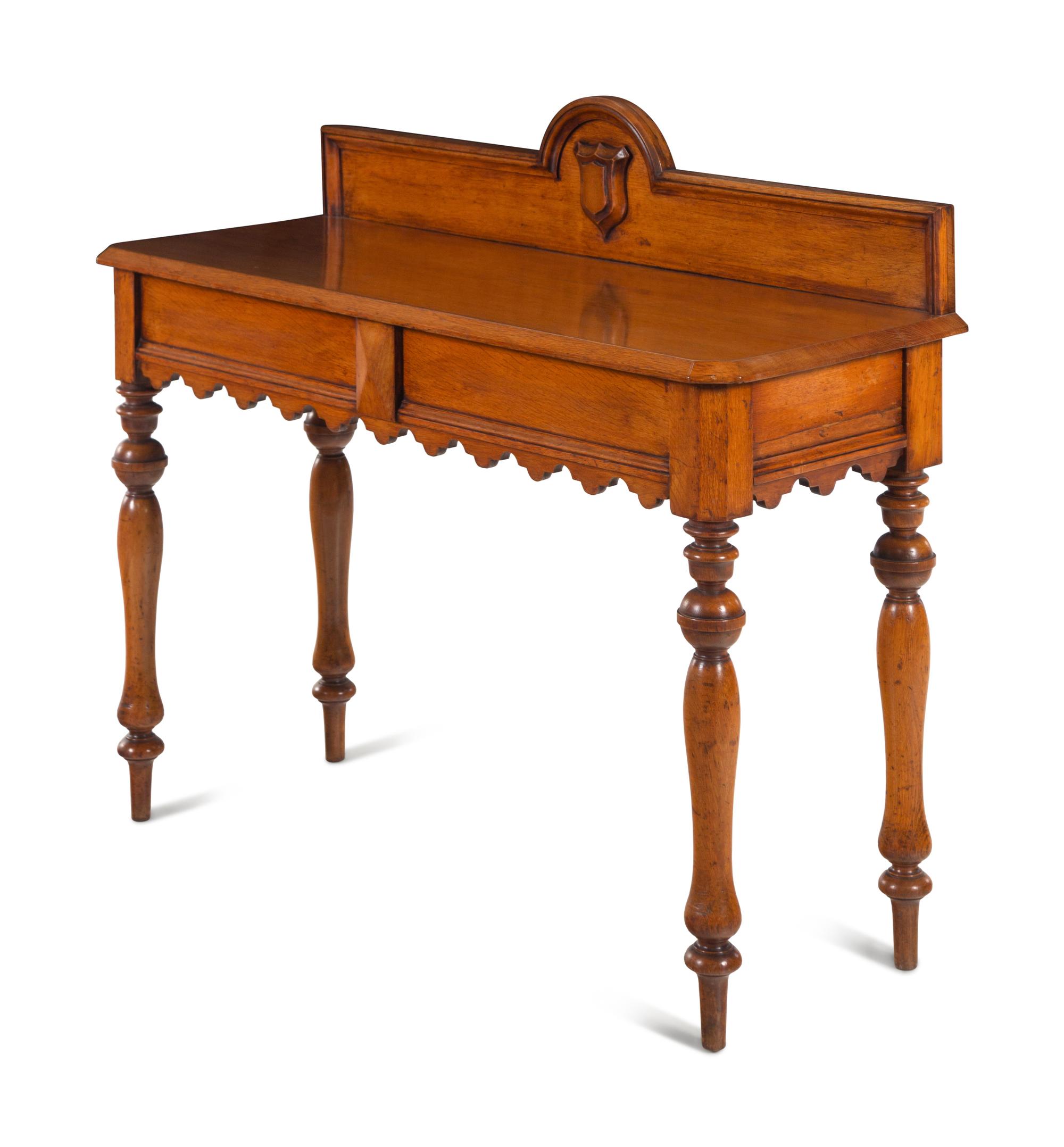 An English Walnut Serving Table