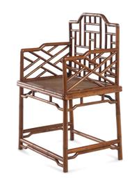 A Chinese Nanmu Chair, Meiguiyi