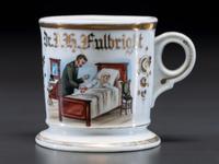 A Doctor's Porcelain Occupational Shaving Mug