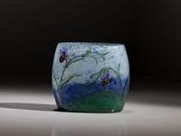 Wild Orchid and Spiderweb Vase