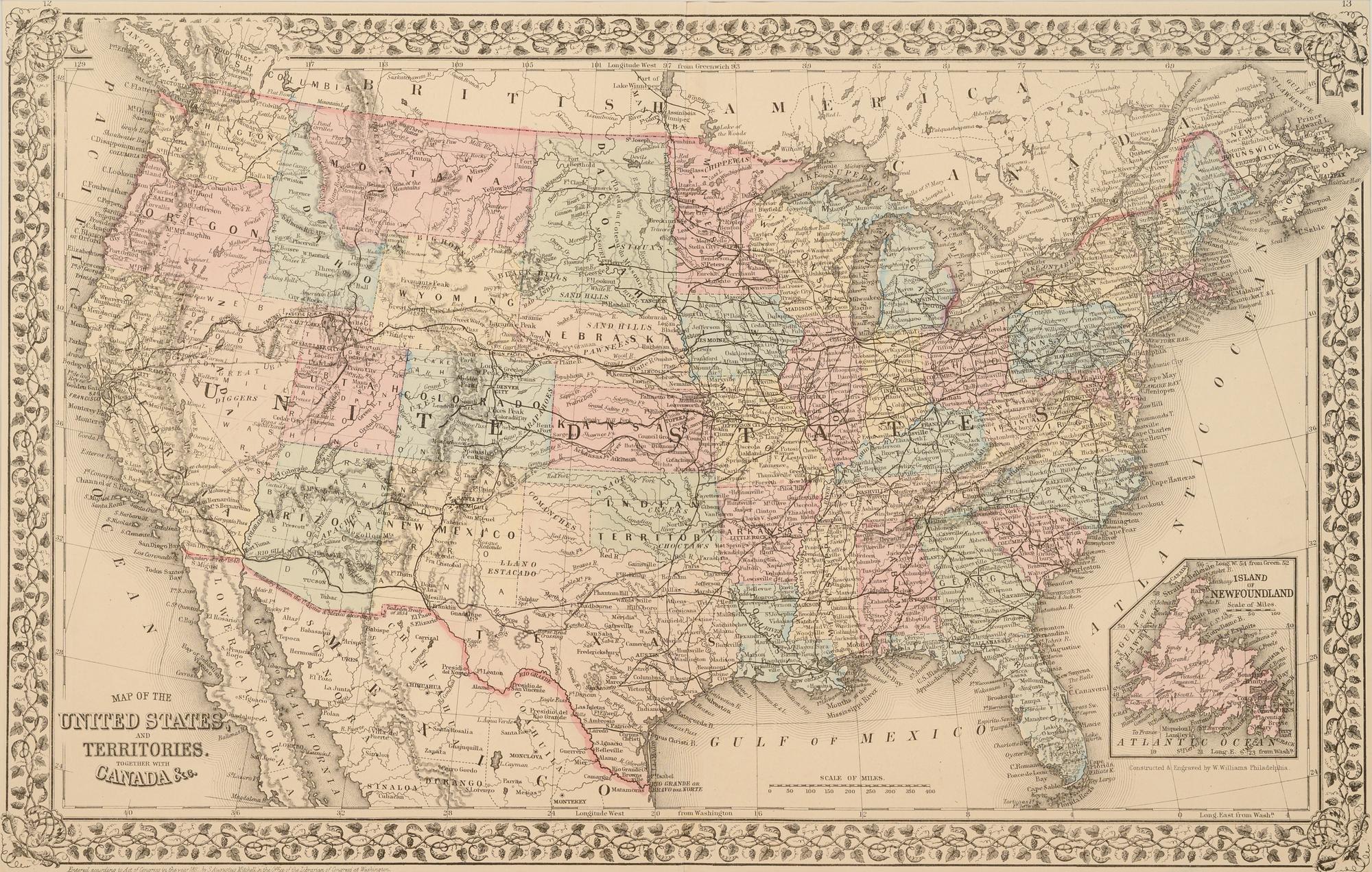 A Group of 13 maps of Chicago and Illinois, comprising: