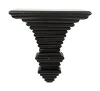 A Pair of Ebonized Wall Brackets