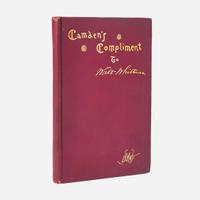 [Literature] [Whitman, Walt] Camden's Compliment to Walt Whitman…