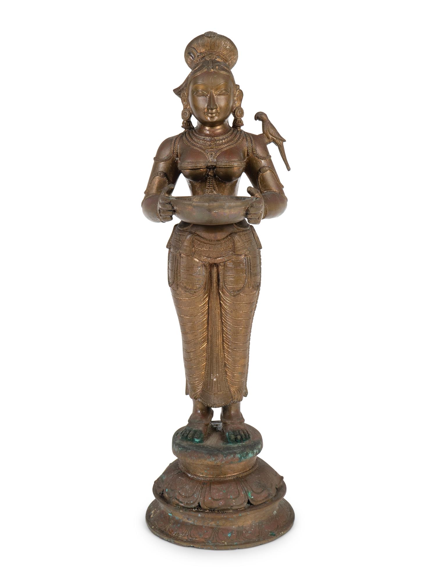 An Indian Bronze Figure