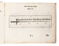 L'ANGE, Jeann Daniel (d. after 1682). Deutliche und grundliche Erklarung der Adelichen und Ritterlichen freyen Fecht-Kunst . Dusseldorf: Wittib Bayers, 1708.