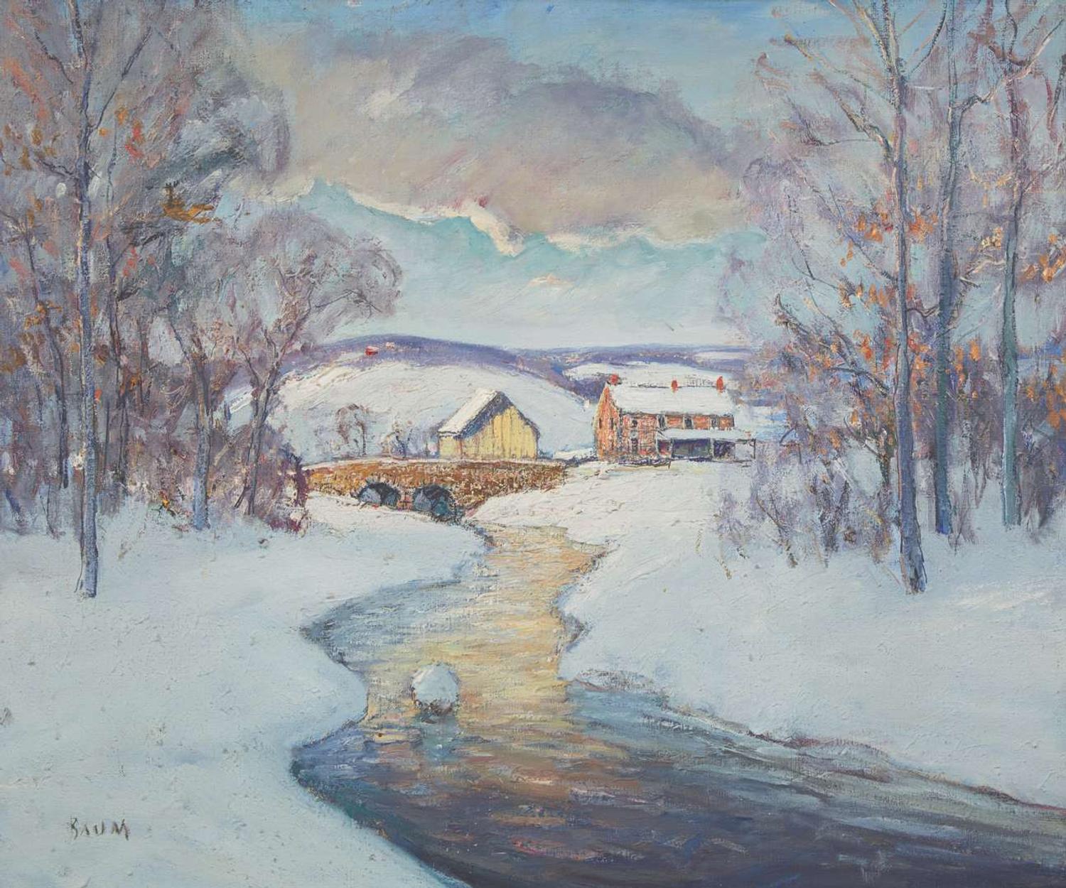Walter Emerson Baum (American, 1884-1956) - The Brook