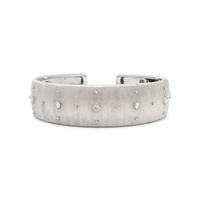 BUCCELLATI, WHITE GOLD AND DIAMOND CUFF BRACELET