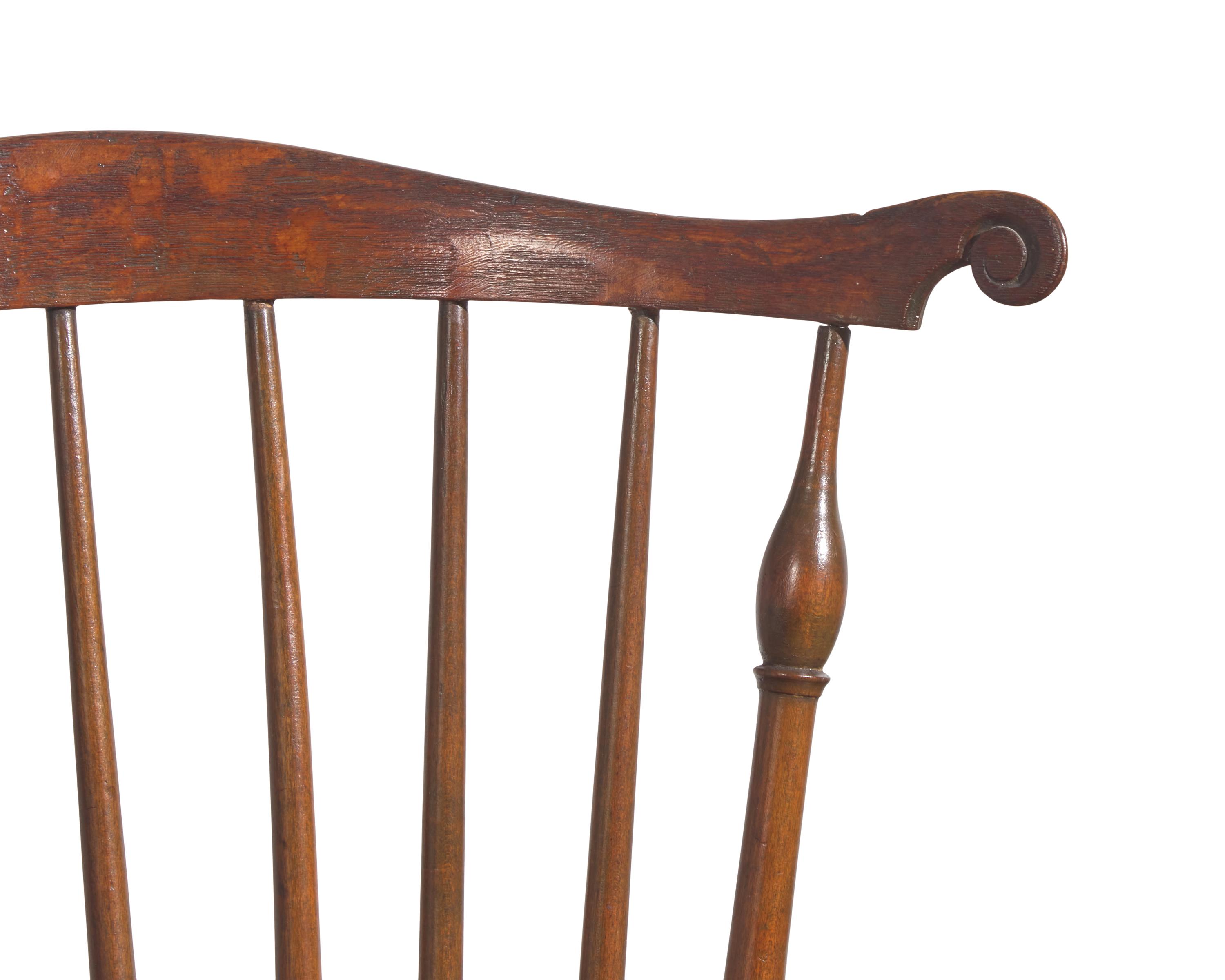 A Comb-Back Windsor Side Chair