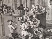 The Four Stages of Cruelty (the complete set of four prints)