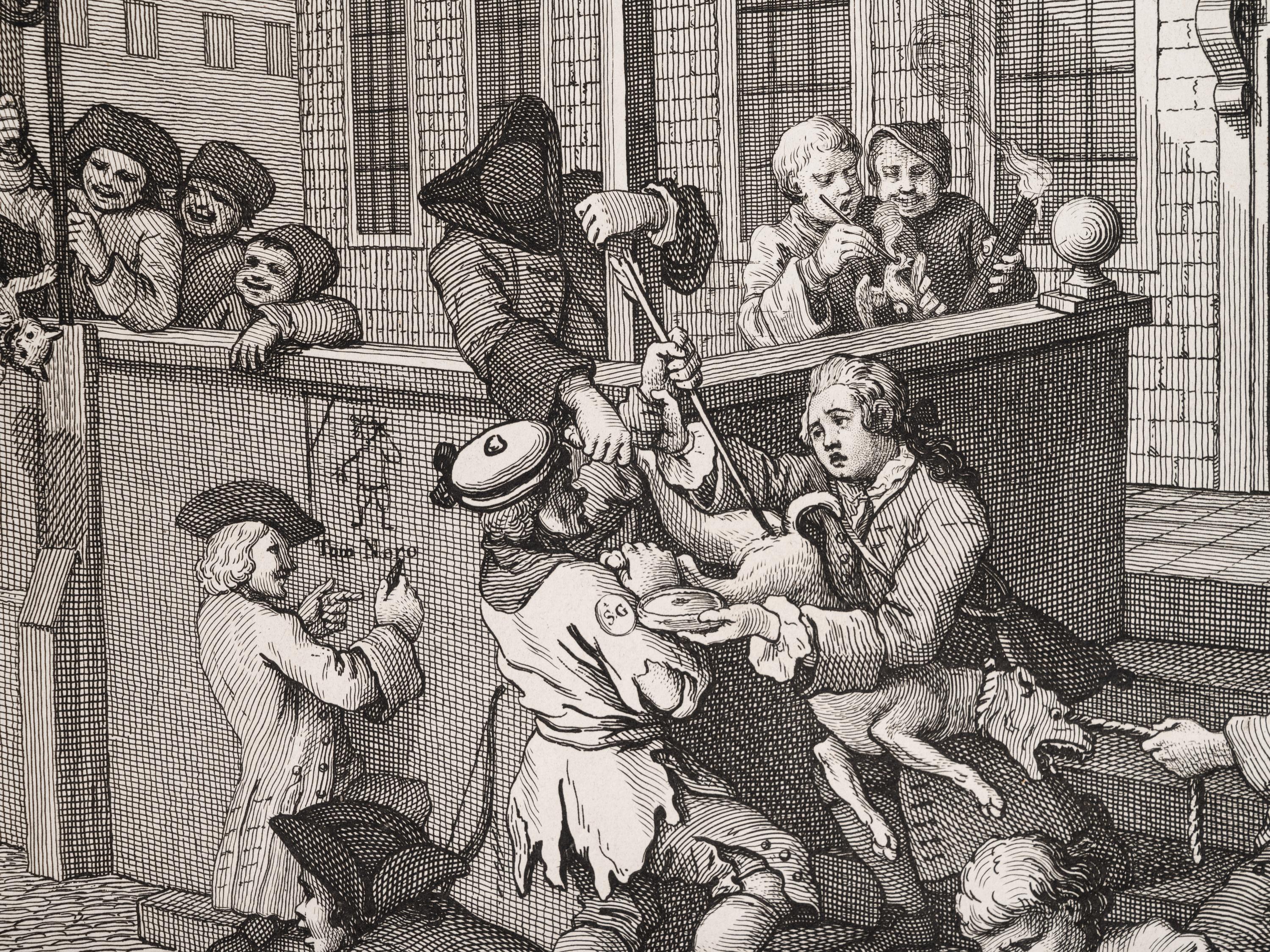 The Four Stages of Cruelty (the complete set of four prints)