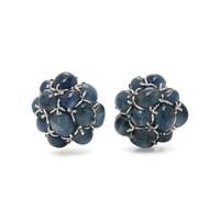 Seaman Schepps, 'Bubble,' Sapphire and White Gold Earrings