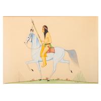 untitled, Warrior on Horseback