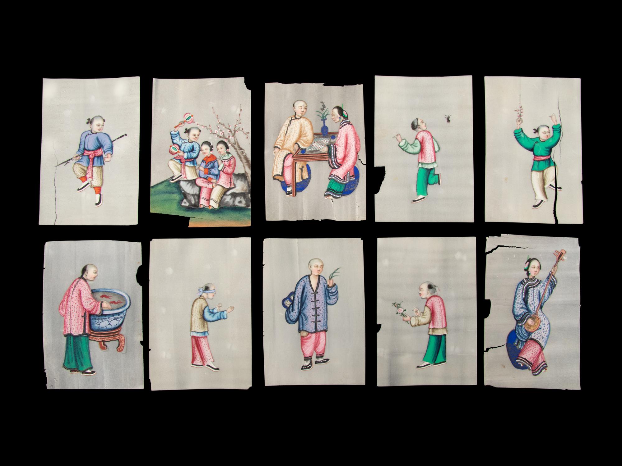 A Collection of Chinese Export Paintings